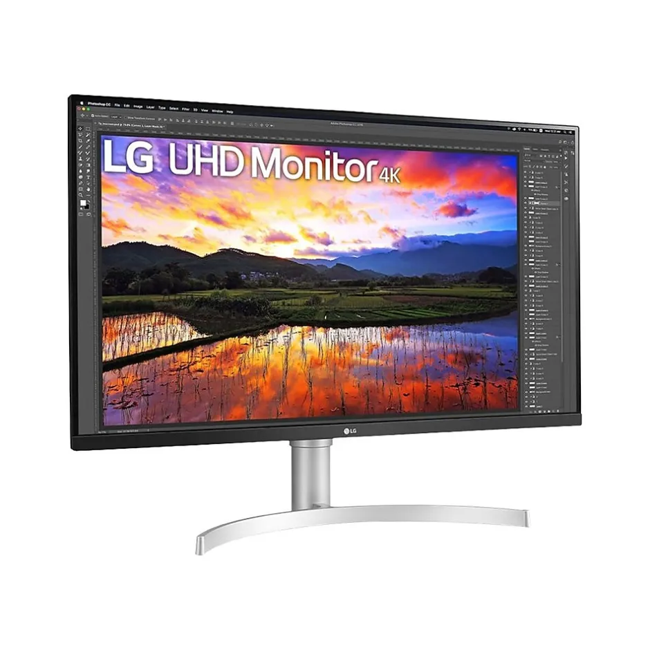 LG 32BN67U-B 32" LED Monitor, Black Texture* Gaming Monitors