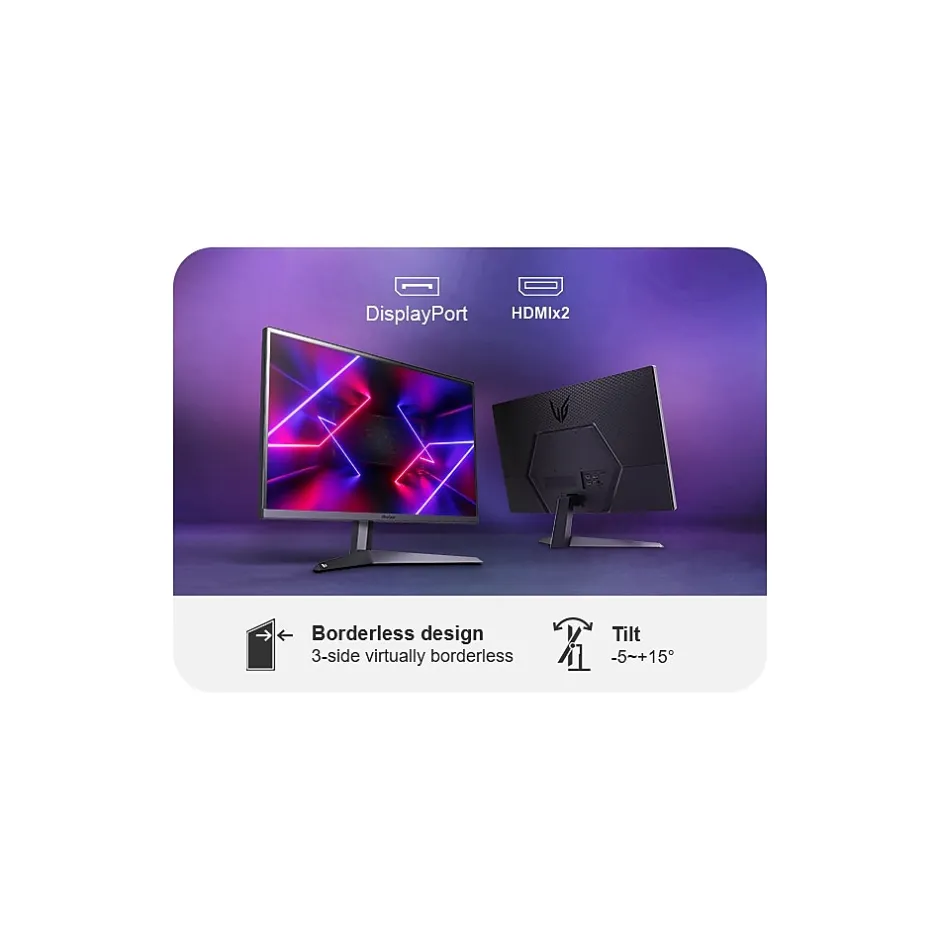 LG UltraGear 24" FHD 180Hz LCD Gaming Monitor with AMD FreeSync Technology, Black (24GS50FX-B)* Gaming Monitors