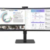 LG UltraWide 34" 100 Hz LCD Monitor, Black Texture (34BQ77QC-B)* Curved Monitors