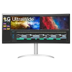 LG UltraWide 38" Curved 4K Ultra HD LED Monitor, Multicolor (38BP85C-W)* Curved Monitors