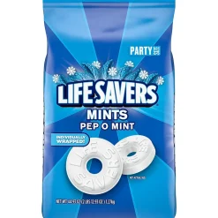 Gum & Mints<LifeSavers Life Savers Pep-O-Mint Mints, 44.93 oz.(MMM27625)