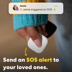 Tile by Life360 Life360 Tile Mate Bluetooth Tracker, Black, 2/Pack (RE-60012)