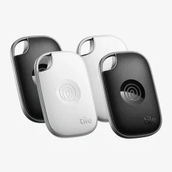 Tile by Life360 Life360 Tile Pro Bluetooth Tracker, Assorted, Black/White, 4/Pack (RE-61124)