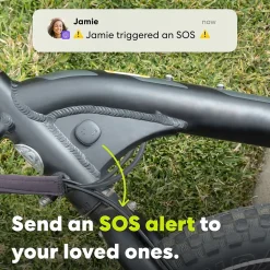 Tile by Life360 Life360 Tile Sticker Bluetooth Tracker, Black (RE-63011)