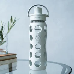 Water Bottles<Lifefactory Glass Water Bottle, 22 oz., Cool Gray (LIFLG4321MCG4)