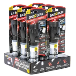 Flashlights & Lanterns<Life+Gear 7.8" 200-Lumen Floating Flashlight and Lantern, Red (41-3744)