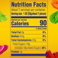 Gummy & Chewy Candy<LifeSavers 5 Flavors Gummies Candy, 7 oz. (08342)