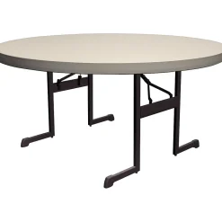 Online 60-Inch Round Professional Folding Table - 4pk Folding Tables