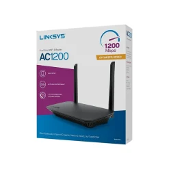 Linksys AC1200 Dual Band Router, Black (E5400)* Wi-Fi Routers
