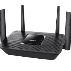 Linksys AC2200 Tri Band MU-MIMO Gaming Router, Black (EA8300)* Wi-Fi Routers