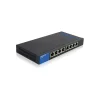 Linksys 8-Port Gigabit Ethernet Unmanaged Switch, 10/100/1000 Mbps, Black (LNKLGS108P)* Ethernet Switches & Splitters