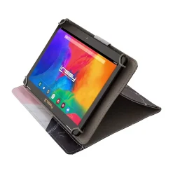 Linsay 10.1" Tablet with Black/Pink/White Marble Case, 2GB RAM, 64GB Storage, Android 13, Black (F10IPCMBW)