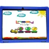 Linsay 10.1" Tablet with Case, WiFi, 2GB RAM, 64GB Storage, Android 13, Black/Blue (F10IPKIDSB)