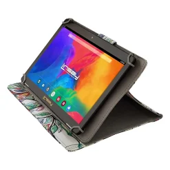 Linsay 10.1" Tablet with Tree Marble Case, 2GB RAM, 64GB Storage, Android 13, Black (F10IPCMT)