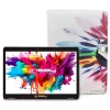 Linsay Octa Core 10.1" Tablet, 4GB RAM, 128GB Storage, Android 13, Bundled with Rainbow Marble Case and Stylus Pen