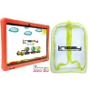 Linsay Octa Core 10.1" Tablet, 4GB RAM, 128GB Storage, Android 13, Bundled with Red Kids Case, Backpack and Stylus Pen