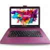 Linsay 10.1"Octa Core 128GB Storage Android 13 Tablet with Purple Style Keyboard Premium, Application Pack and Pen Stylus