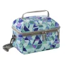 Lunch Boxes & Bags<L.L.Bean Flip-Top Print Lunch Box, Fresh Mint Prism, 203 Oz. (0SUL816000)