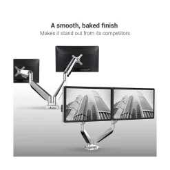 Loctek D7D Dual Monitor Arm Gas Spring* Ergonomic Monitor & Laptop Stands