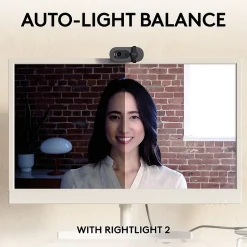 Logitech Brio 105 Full HD 1080p Webcam, 2 Megapixels, Black (960-001579)* Webcams