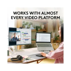 Logitech Brio 100 Full HD 1080p Webcam, 2 Megapixels, Graphite (960-001580)* Webcams