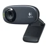 Logitech C310 1 MP Universal HD Webcam, Black (960-000585)* Webcams