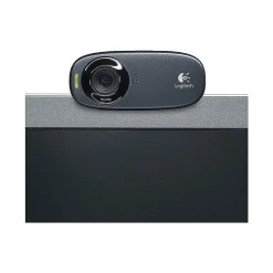 Logitech C310 1 MP Universal HD Webcam, Black (960-000585)* Webcams