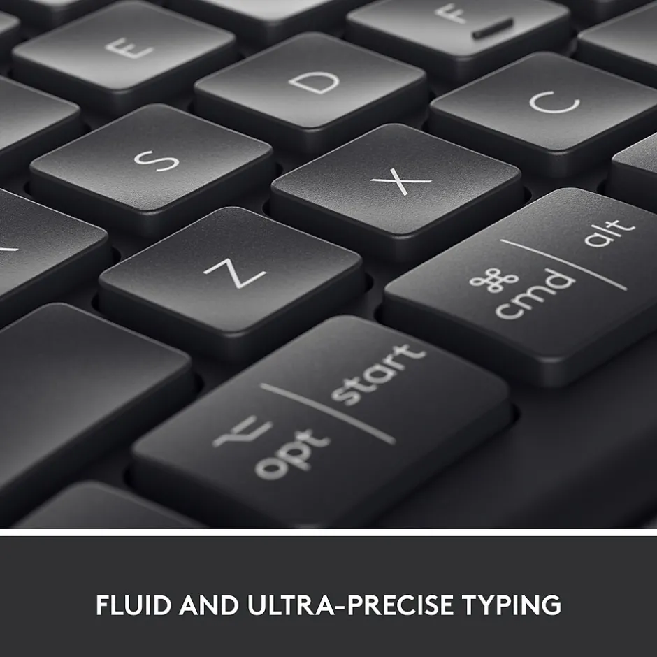 Logitech ERGO K860 Wireless Keyboard, Graphite (920-009166)* Ergonomic Keyboards