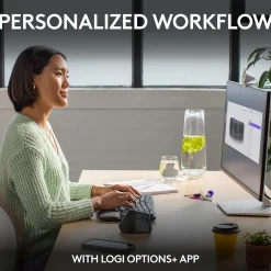 Logitech Ergo Series Wave Keys Wireless Ergonomic Keyboard, Graphite (920-011898)* Ergonomic Keyboards