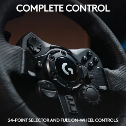 Logitech G G923 TRUEFORCE Sim Racing Wheel and Pedals for PS5, PS4 and PC, Black (941-000147)* Gaming Accessories