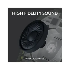 Logitech G435 LIGHTSPEED Bluetooth Over-the-Ear Gaming Headset, Black (981-001049)* Gaming Headsets