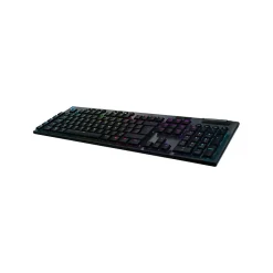 Logitech G915 LIGHTSPEED GL Clicky Wireless Gaming RGB Mechanical Keyboard, Black (920-009103)* Keyboards