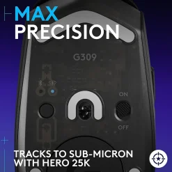 Logitech G309 LIGHTSPEED Wireless Optical Gaming Mouse, Black (910-007197)* Mice