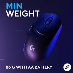 Logitech G309 LIGHTSPEED Wireless Optical Gaming Mouse, Black (910-007197)* Mice