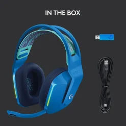 Logitech G Series G733 Wireless Over-the-Ear Gaming Headset, Blue (981-000942)* Gaming Headsets