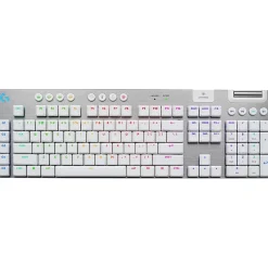 Logitech G915 X LIGHTSPEED Wireless Gaming Tactile Switches Mechanical Keyboard, White (920-012685)* Keyboards