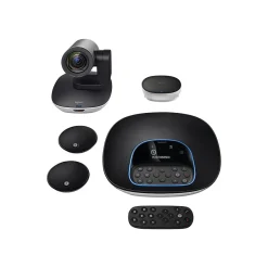 Logitech GROUP 3 Megapixels Conferencing Webcam, Black (960-001060)* Webcams