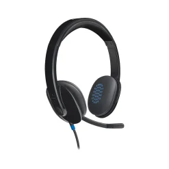 Logitech H540 Computer HD Headset, Over-the-Head, Black (981-000510)* Gaming Headsets