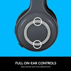 Logitech H600 Wireless Computer Headset, Over-the-Head, Black* Headsets