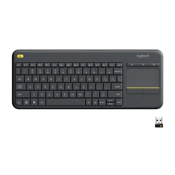 Logitech K400 Plus Wireless Touch Keyboard, Dark Gray (920-007119)* Ergonomic Keyboards