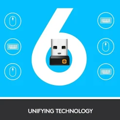 Logitech K400 Plus Wireless Touch Keyboard, Dark Gray (920-007119)* Ergonomic Keyboards