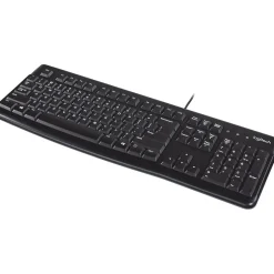 Logitech K120 USB Keyboard, Black (920-002478)* Ergonomic Keyboards