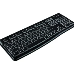 Logitech K120 USB Keyboard, Black (920-002478)* Ergonomic Keyboards