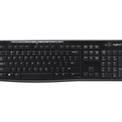 Logitech K270 USB Wireless Keyboard, Black (920-003051)* Ergonomic Keyboards