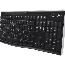 Logitech K270 USB Wireless Keyboard, Black (920-003051)* Keyboards