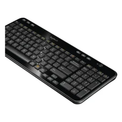 Logitech K360 Wireless Keyboard, Glossy Black (920-004088)* Keyboards