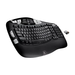 Logitech K350 Wireless Keyboard, Black (920-001996)* Ergonomic Keyboards