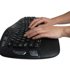 Logitech K350 Wireless Keyboard, Black (920-001996)* Ergonomic Keyboards