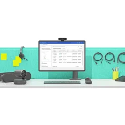 Logitech Large Google Meet Rooms with Tap + Rally Plus + Meet Compute* Webcams