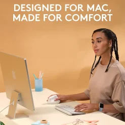 Logitech Lift Vertical Ergonomic Wireless Optical Mouse for Mac, (910-006471)* Mice